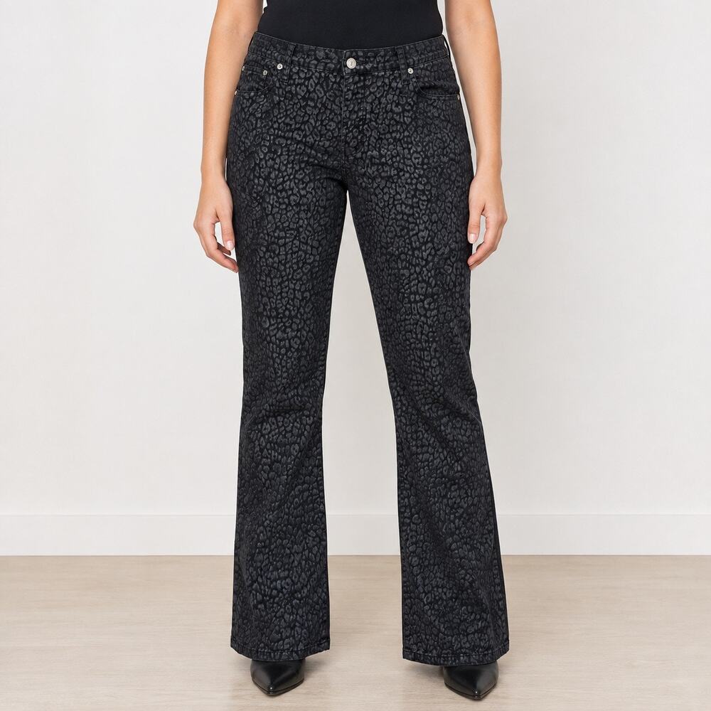 Jordache Leopard Bootcut Jeans Juniors 13/15